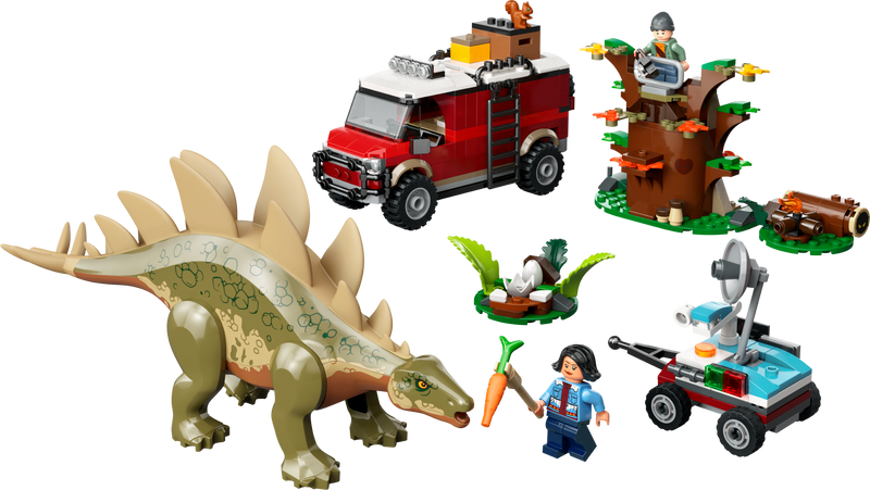 LEGO Jurassic World Stegosaurus Discovery Coffret Dinosaure 420 Pièces - Produit britannique