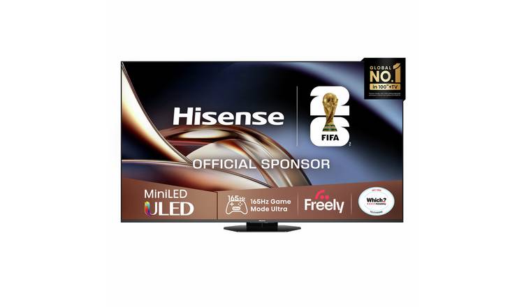 Hisense 65U8QTUK Smart TV Mini LED 4K UHD, UK version