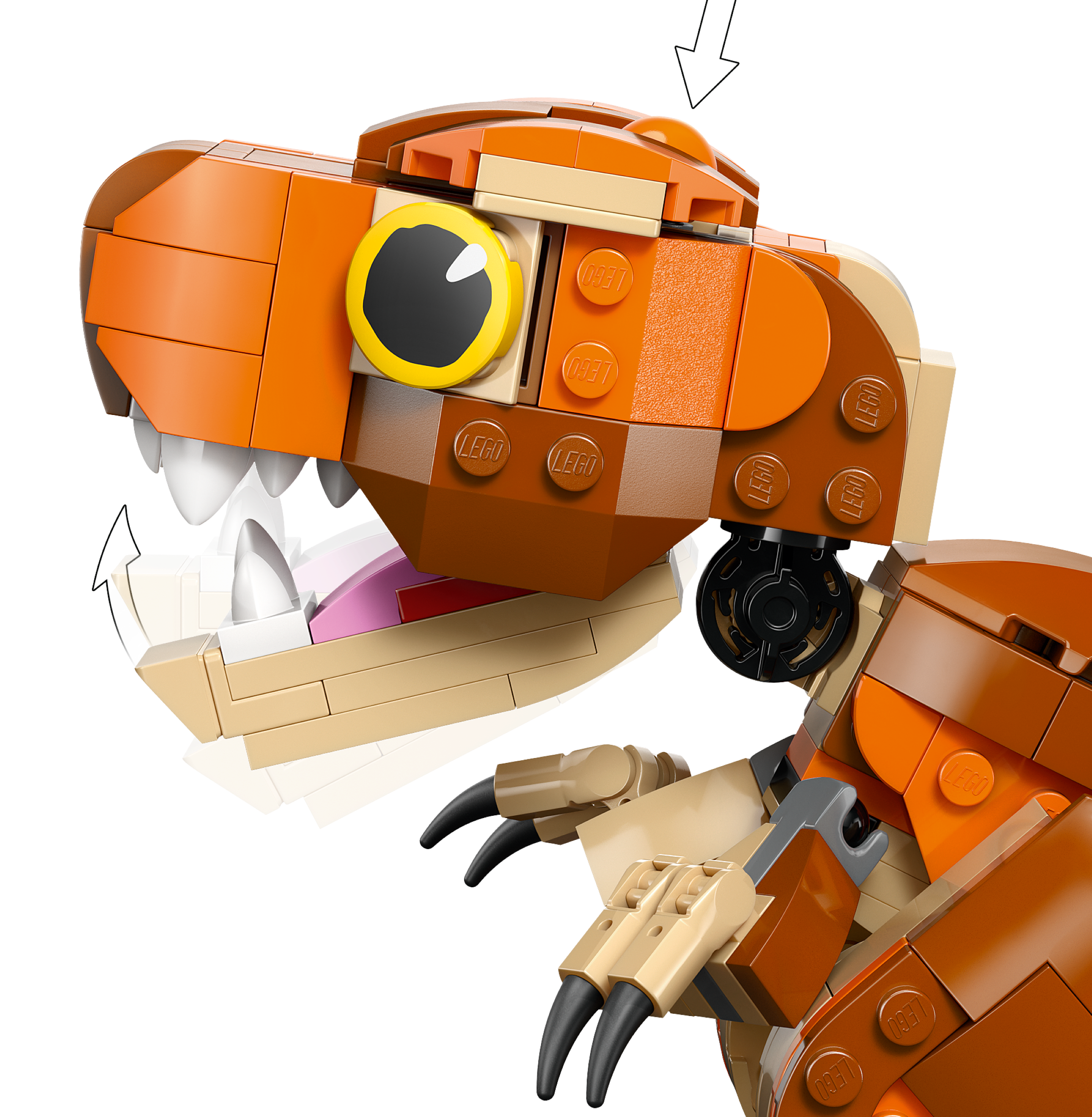 LEGO Jurassic World Little Eatie T rex, imported from the UK