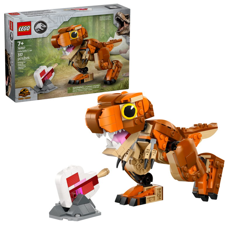 LEGO Jurassic World Little Eatie T rex, imported from the UK