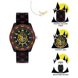 Warner Brothers Harry Potter watch black dial Hogwarts emblem 32mm (British brand)
