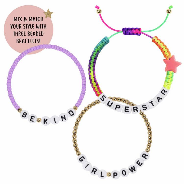 Tikkers pink polyurethane strap watch and bracelet set, UK version