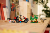 LEGO Jurassic World Raptor Off Road Escape 285 pieces, imported from the UK