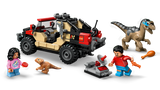 LEGO Jurassic World Raptor Off Road Escape 285 pieces, imported from the UK