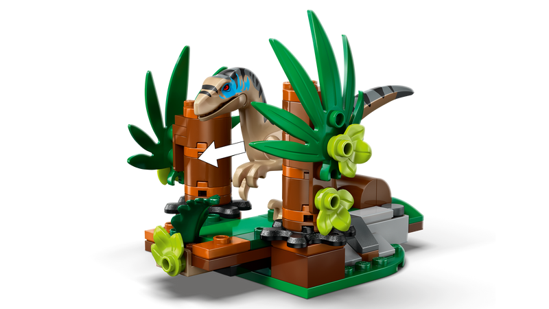 LEGO Jurassic World Raptor Off Road Escape 285 pieces, imported from the UK