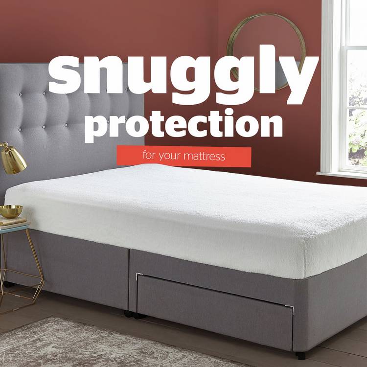 Silentnight Super Snuggly quilted mattress protector single - British product