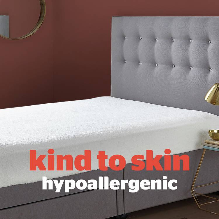 Silentnight Super Snuggly quilted mattress protector single - British product