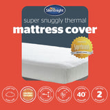 Silentnight Super Snuggly quilted mattress protector single - British product
