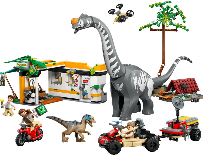 LEGO Raptor Titanosaurus Tracking Mission 582 Pieces, imported from the UK