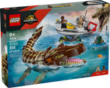 Lego Jurassic World Mosasaurus Boat Mission - British product