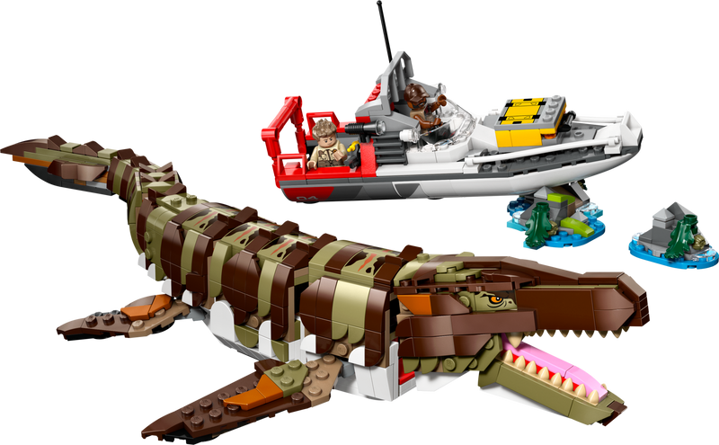 Lego Jurassic World Mosasaurus Boat Mission - British product