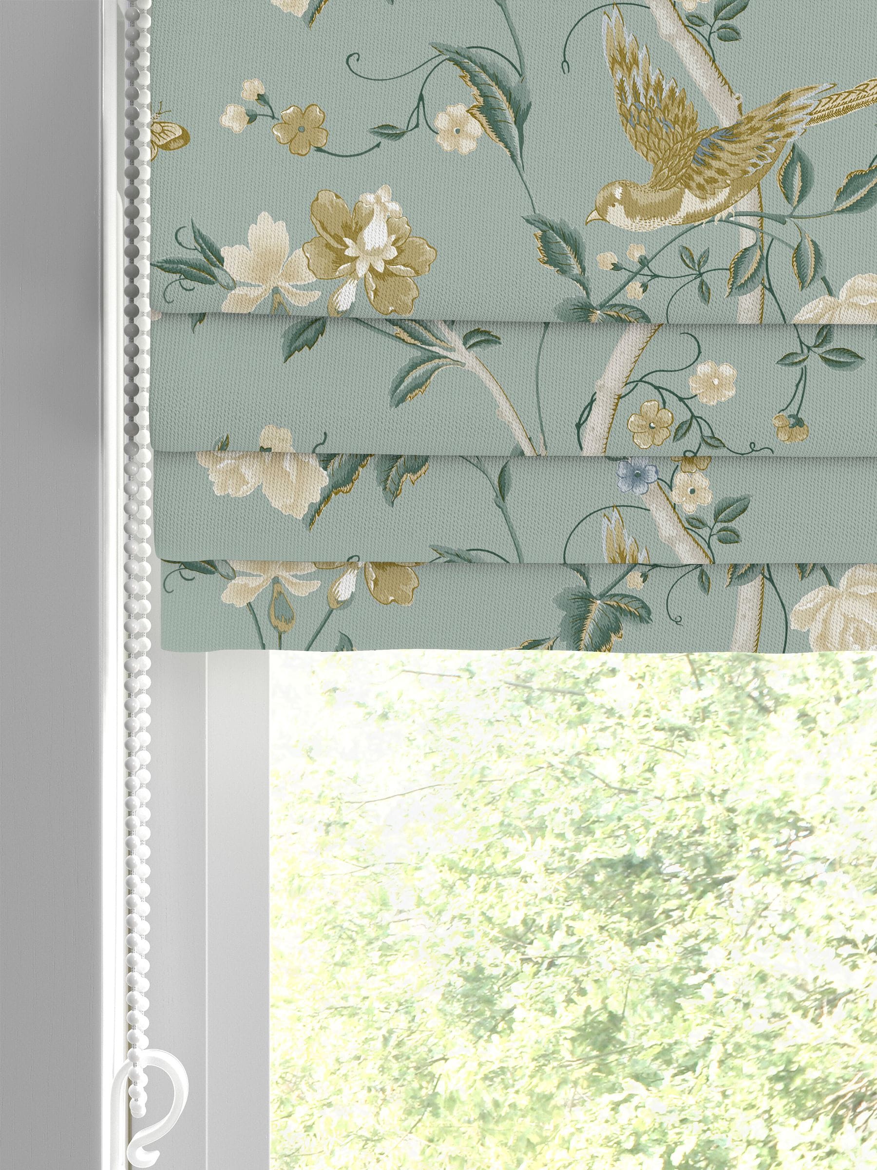 Laura Ashley roman blind Jade Green Summer Palace (British brand)