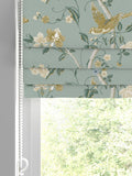 Laura Ashley roman blind Jade Green Summer Palace (British brand)