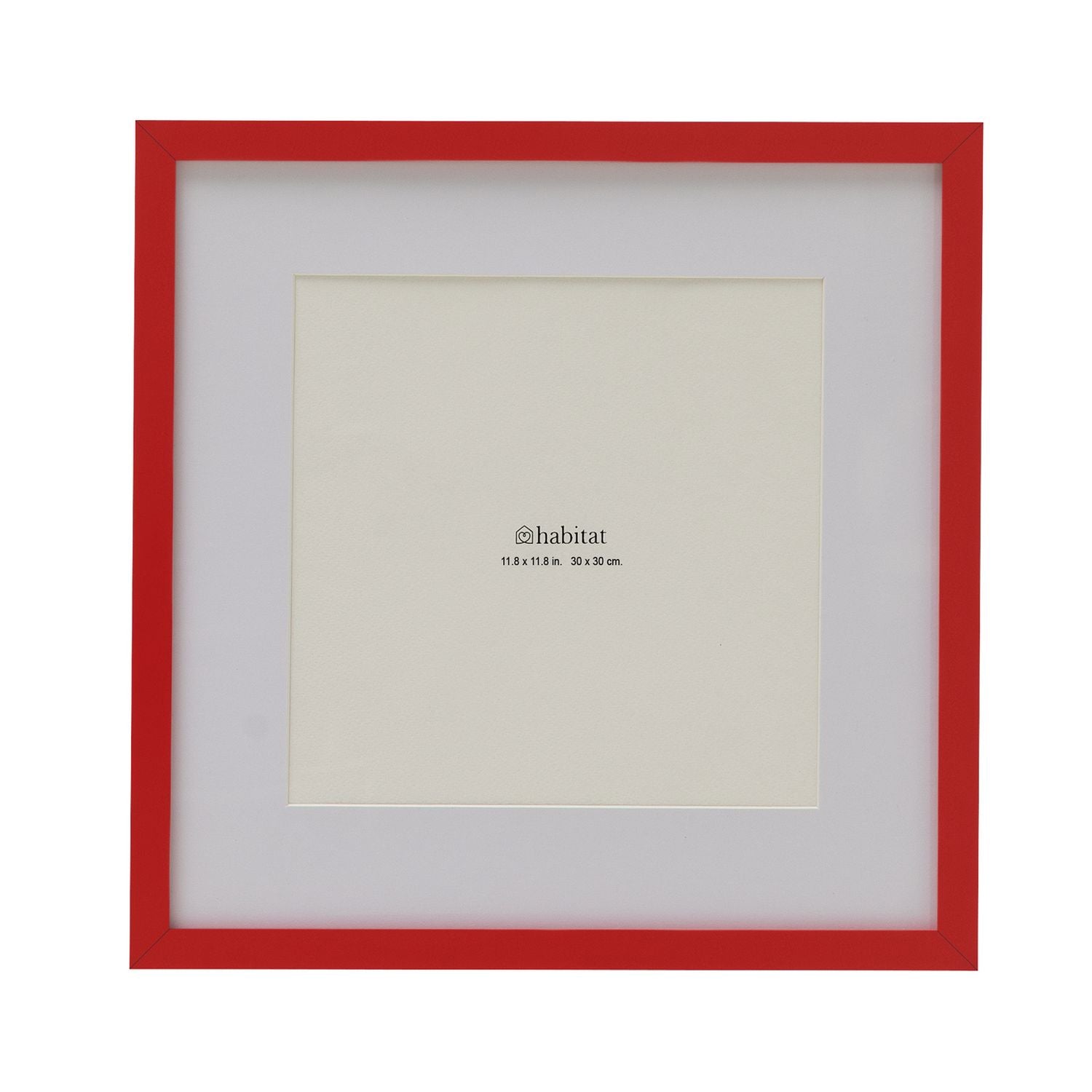Habitat red picture frame 30x30cm - British product