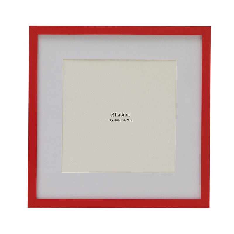Habitat red picture frame 30x30cm - British product