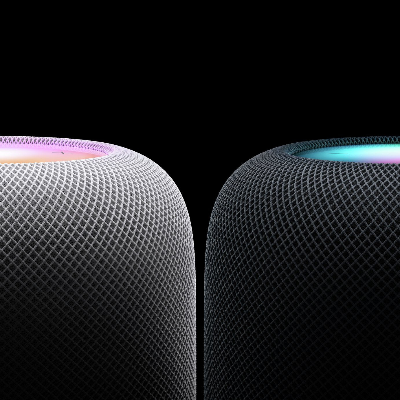 Apple HomePod smart speaker in white - British product