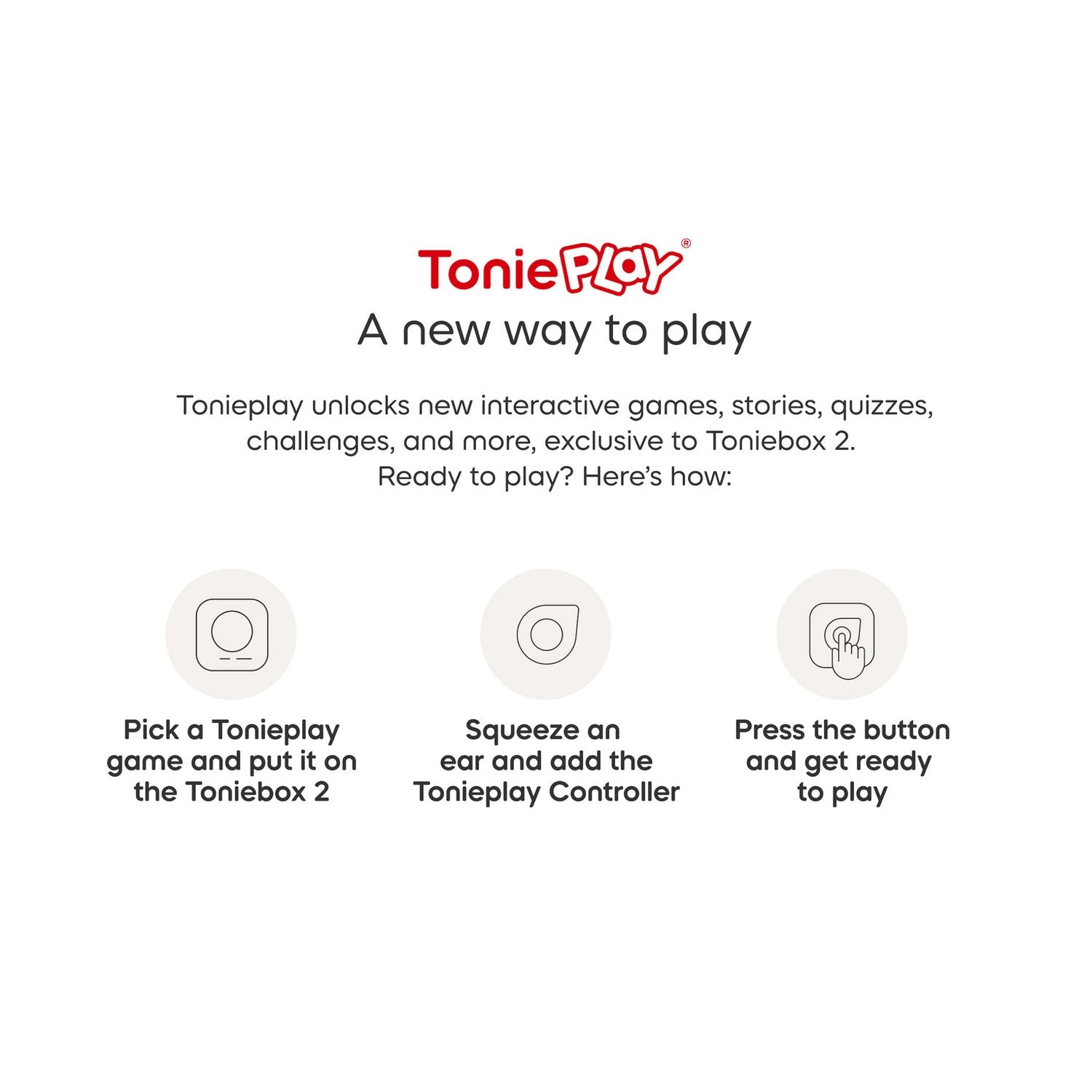 tonies Toniebox 2 audio player and Chase Tonie, imported from the UK