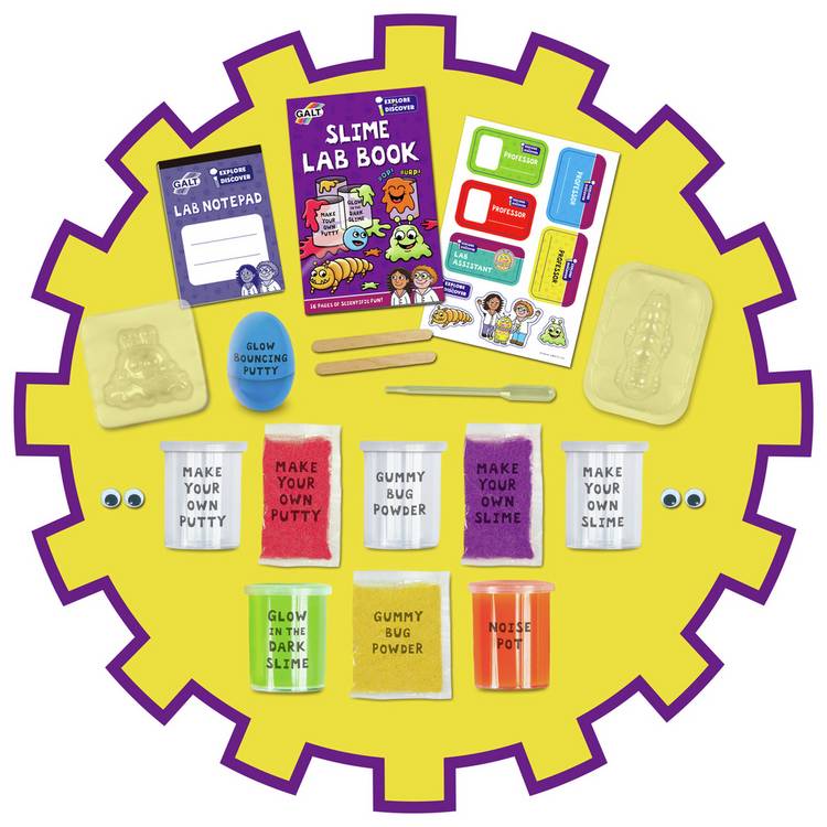 Galt Slime Lab Kit science toy, imported from the UK