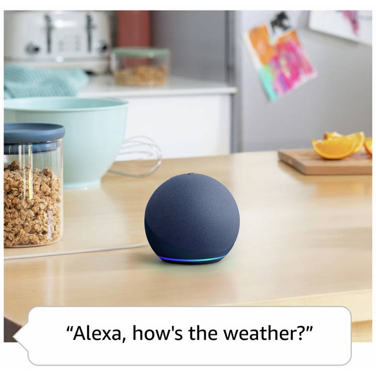 Amazon Echo Dot 5 smart speaker Blue - British product