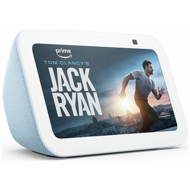 Amazon Echo Show 5 3rd Gen smart speaker in blue, UK version