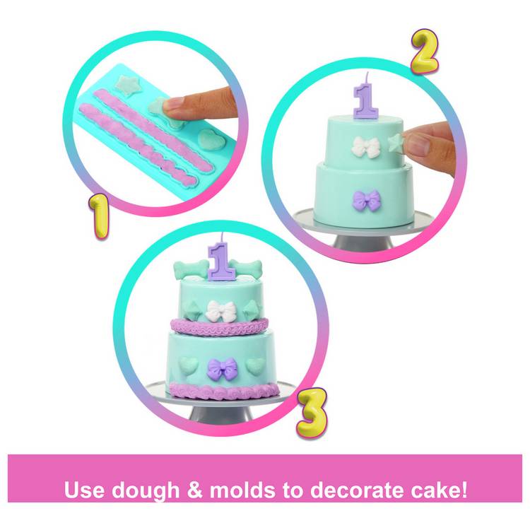 Barbie Party Unboxed Pet Birthday Party Stars doll set (British brand)