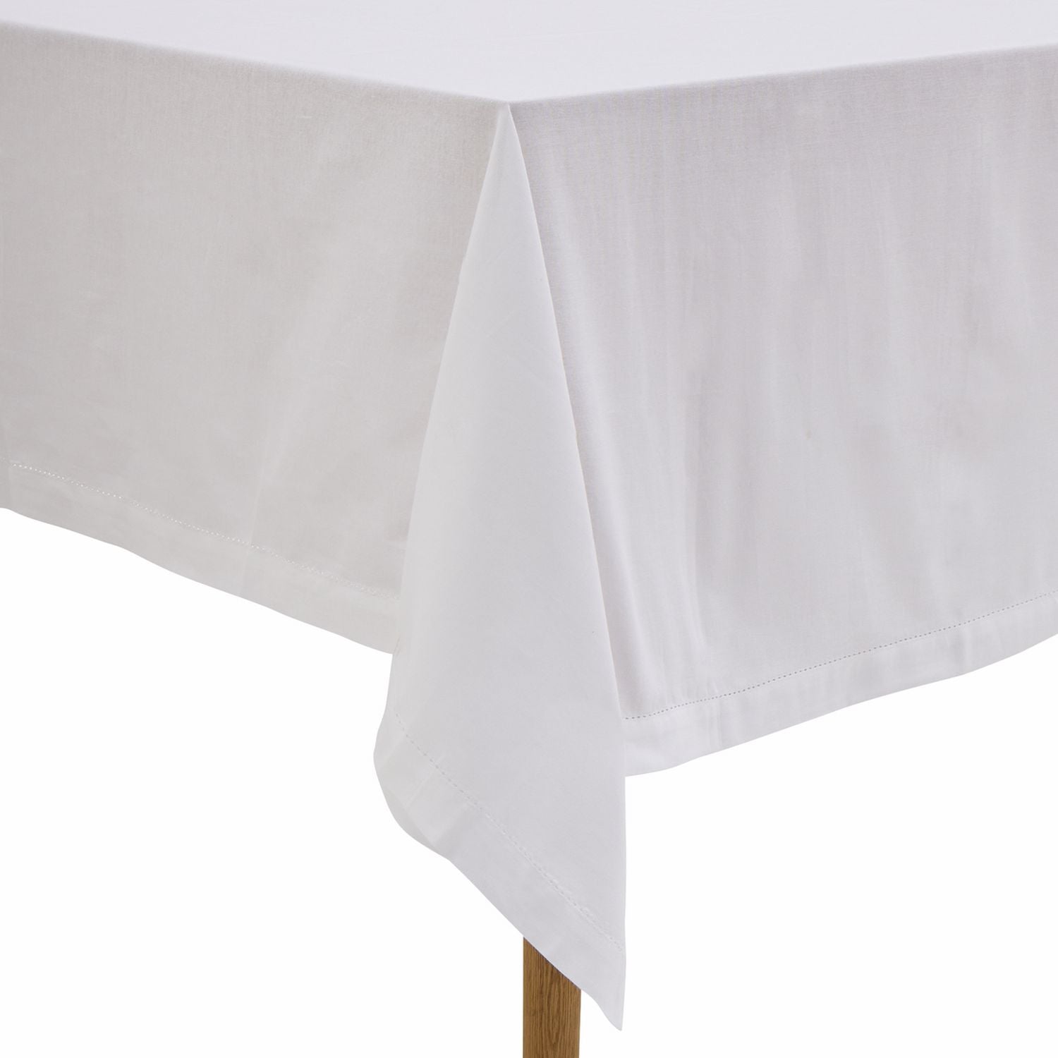 Habitat white cotton tablecloth 240x180cm, imported from the UK