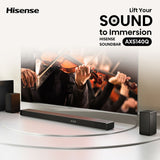 Hisense AX5140Q 5.1.4 soundbar with wireless subwoofer, imported from the UK