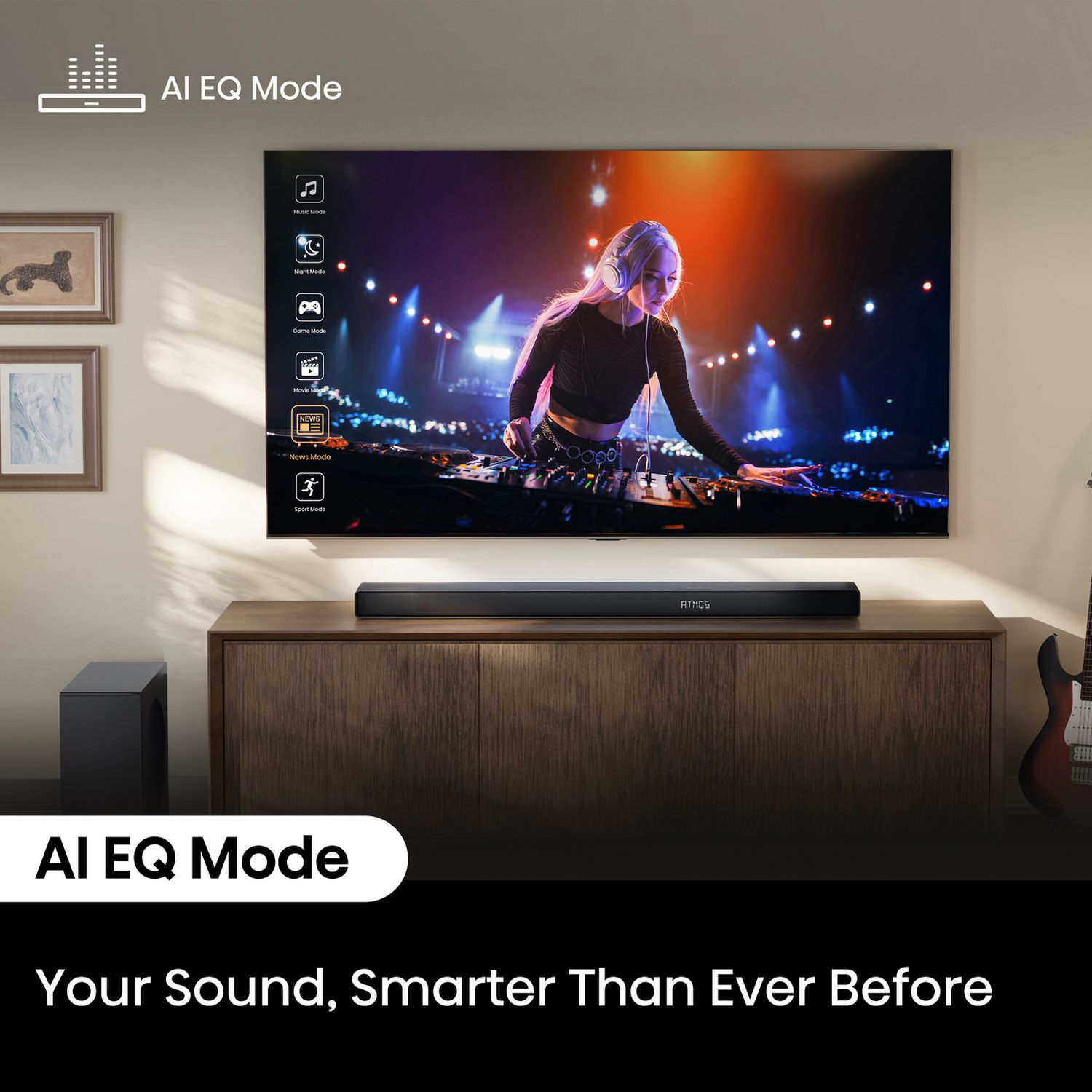 Hisense AX3120Q 3.1.2ch soundbar with wireless subwoofer (British brand)