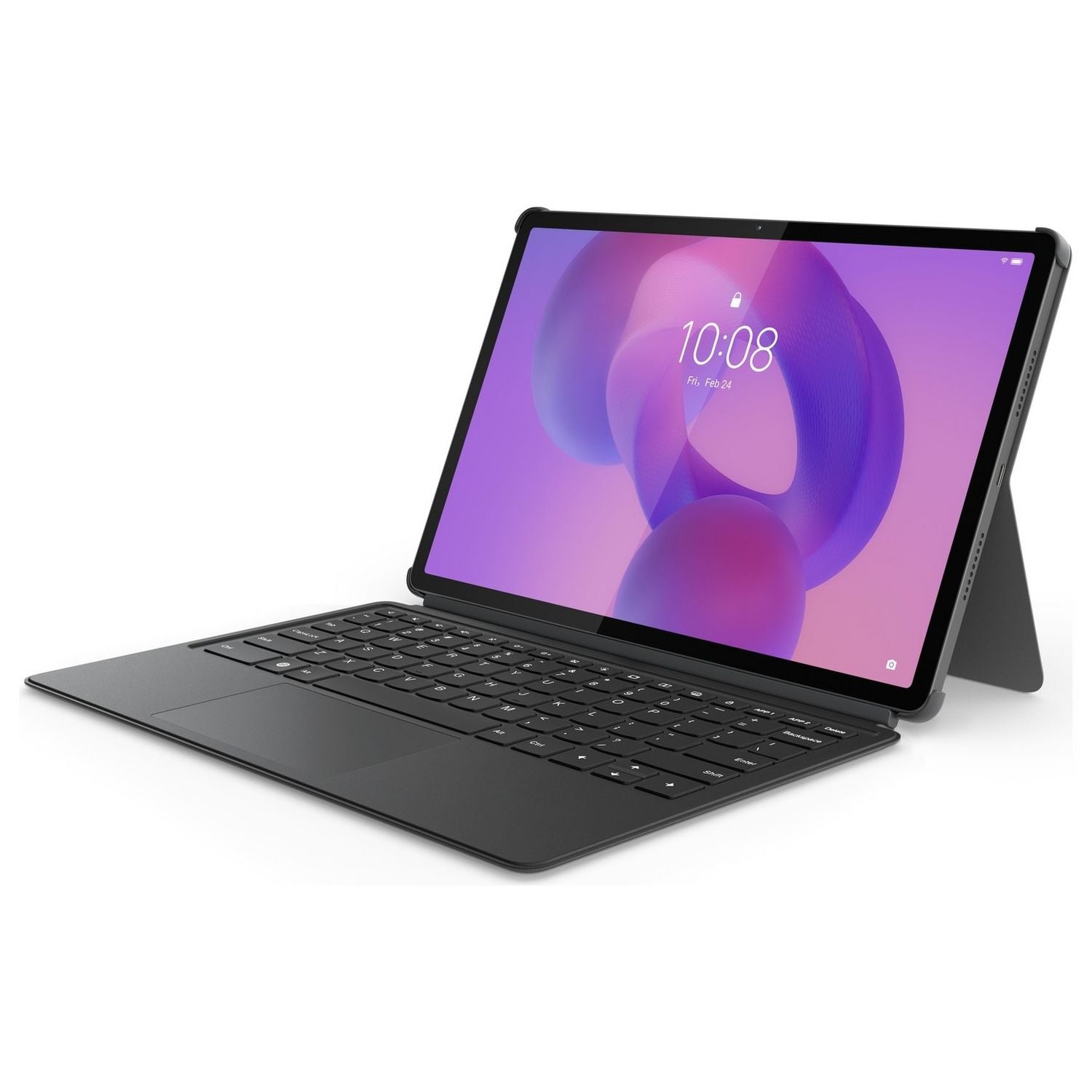 Lenovo grey folio keyboard case for 12.7 inch Idea Tab Pro, UK version
