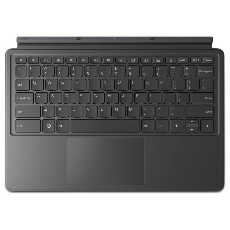 Lenovo grey folio keyboard case for 12.7 inch Idea Tab Pro, UK version