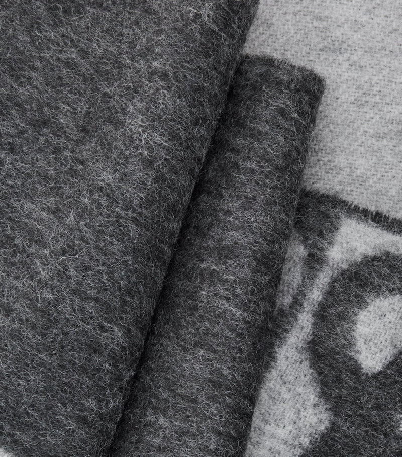LOEWE wool-cashmere Anagram scarf, imported from the UK