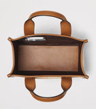 Aspinal of London Henley raffia tote bag - British product