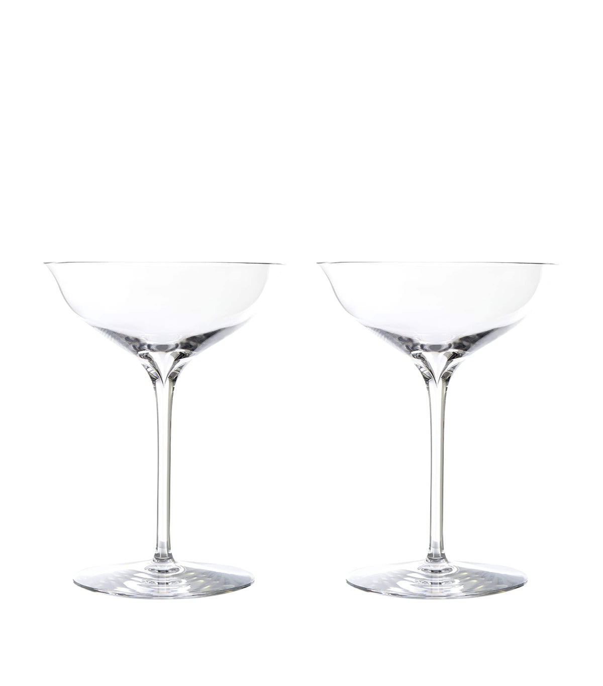 Waterford Elegance Champagne Belle Coupe set of 2 glasses (British brand)
