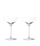 Waterford Elegance Champagne Belle Coupe set of 2 glasses (British brand)