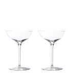 Waterford Elegance Champagne Belle Coupe set of 2 glasses (British brand)