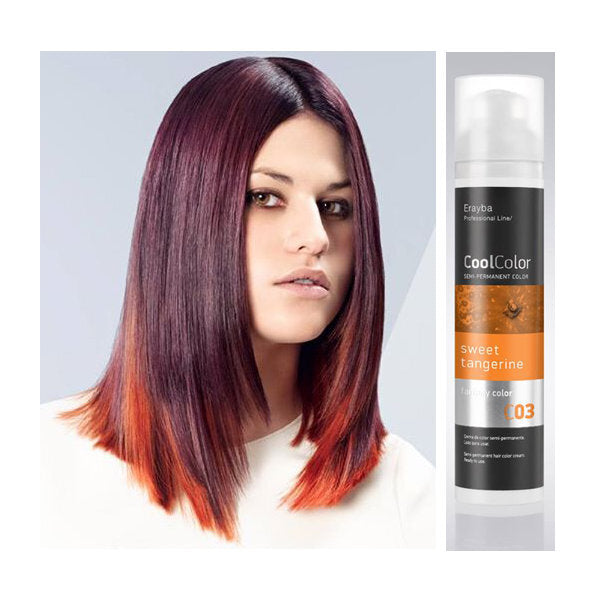 Erayba Cool Colour hair dye Tangerine 100ml (British brand)