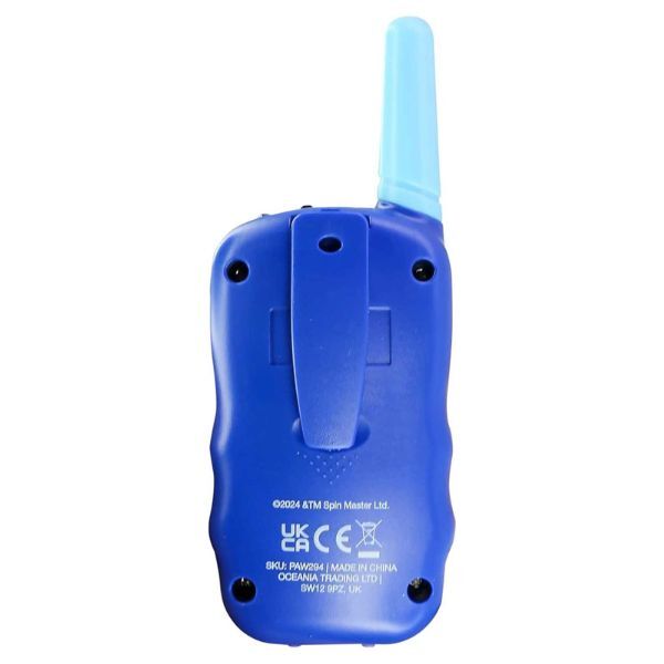OTL Paw Patrol walkie talkie set, imported from the UK