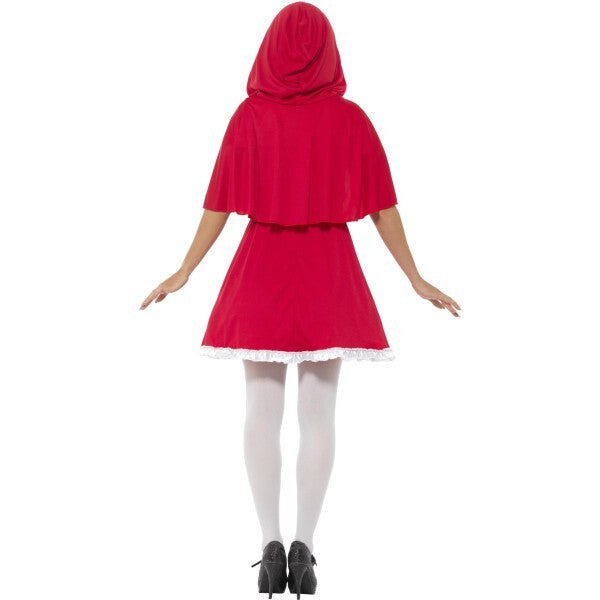 Smiffys Red Riding Hood costume short dress cape (British brand)