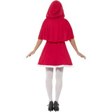 Smiffys Red Riding Hood costume short dress cape (British brand)