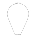 Chopard Ice Cube necklace 18kt white gold diamond (British brand)