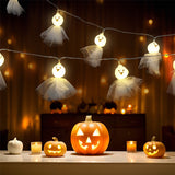 Livingandhome Halloween ghost string lights 3m, imported from the UK