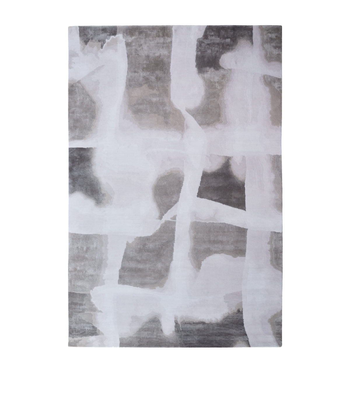 The Rug Company Solu Silver rug 2.74m x 1.83m (British brand)