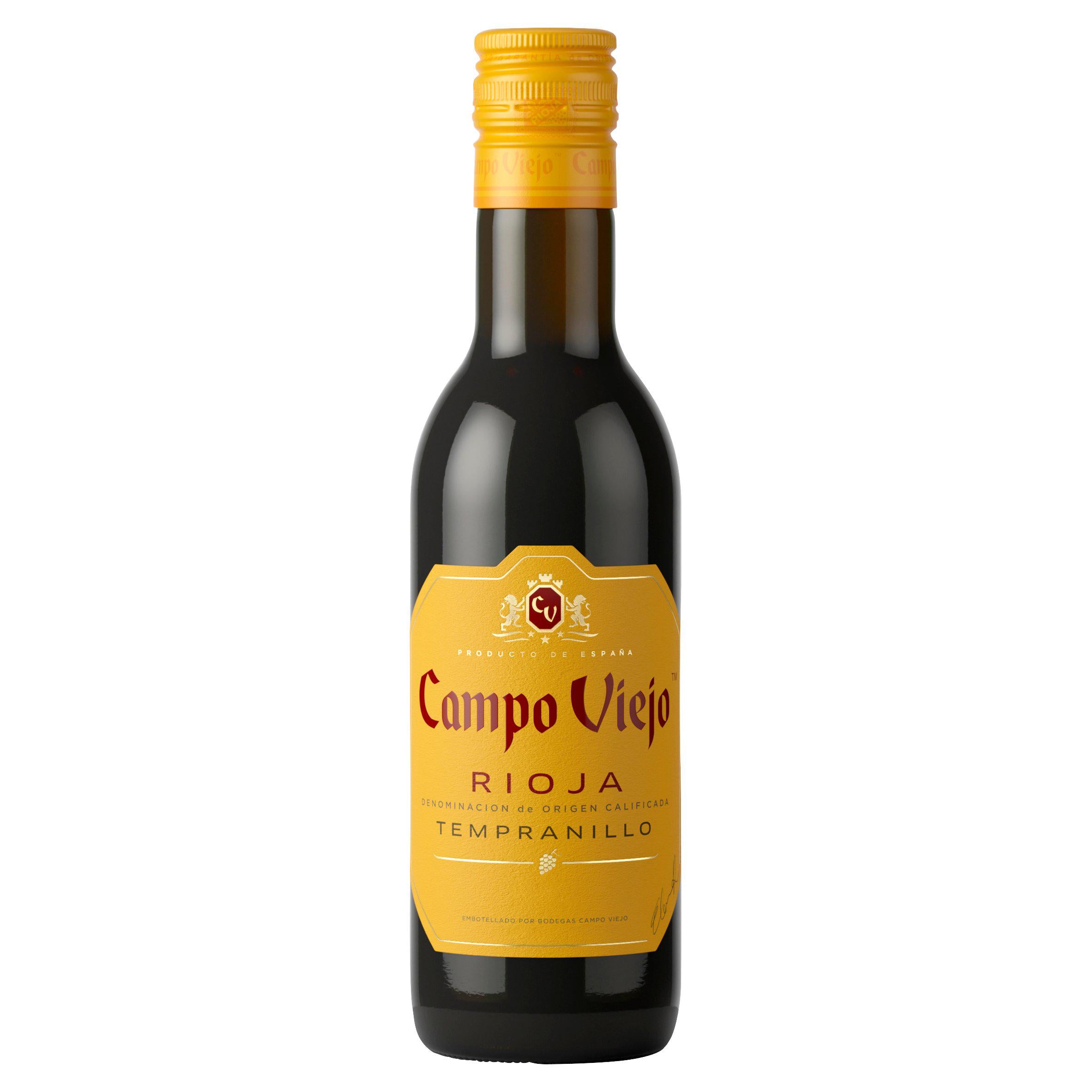 Campo Viejo Rioja Tempranillo Red Wine 18.75cl GOODS Sainsburys   