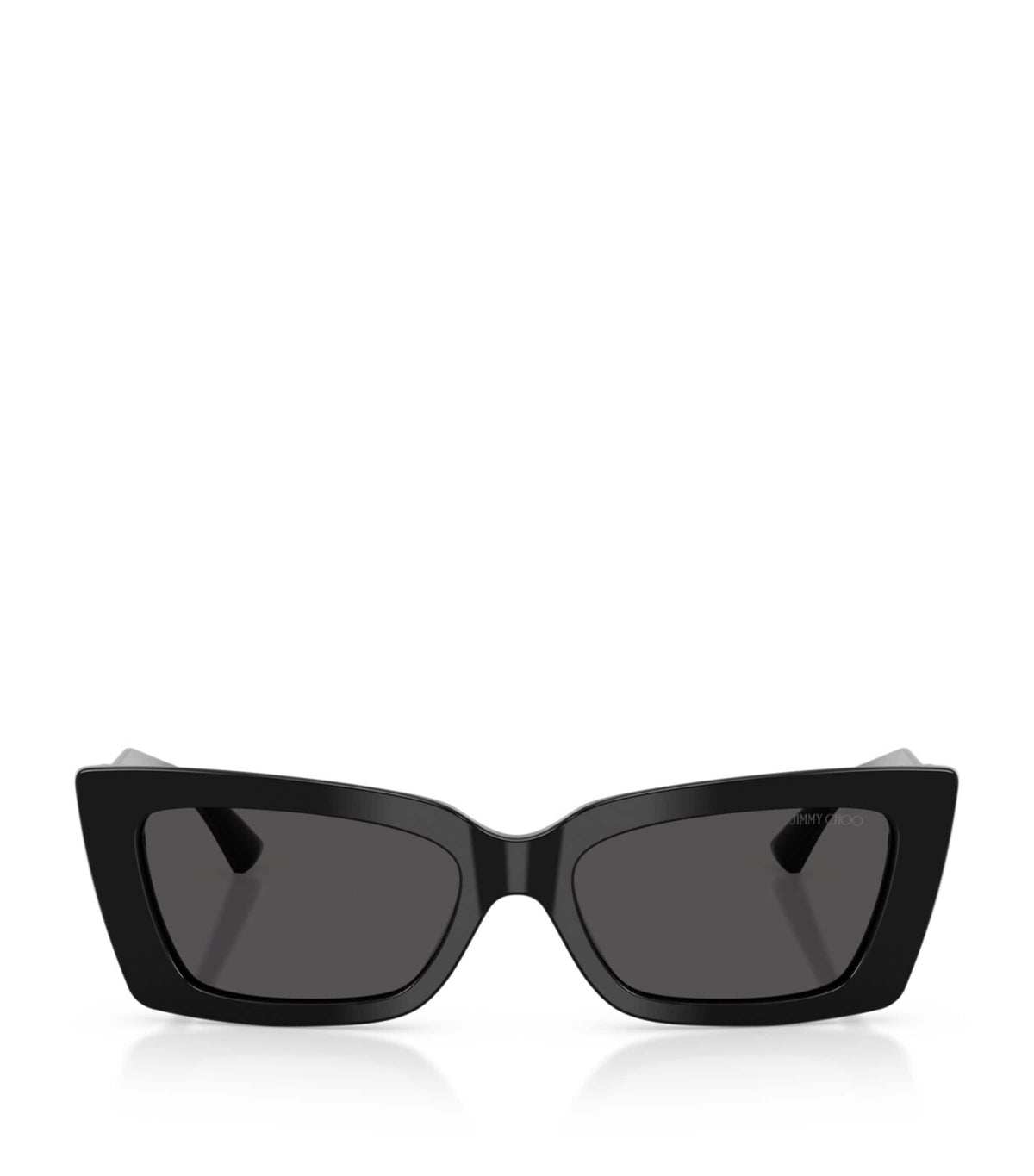 Jimmy Choo cat eye acetate sunglasses gold-tone logo - British product