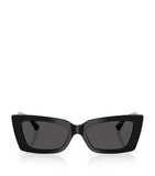 Jimmy Choo cat eye acetate sunglasses gold-tone logo - British product