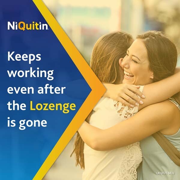 NiQuitin Mint 2mg Lozenges, 132 Lozenges- Quit Smoking Aid GOODS Superdrug   