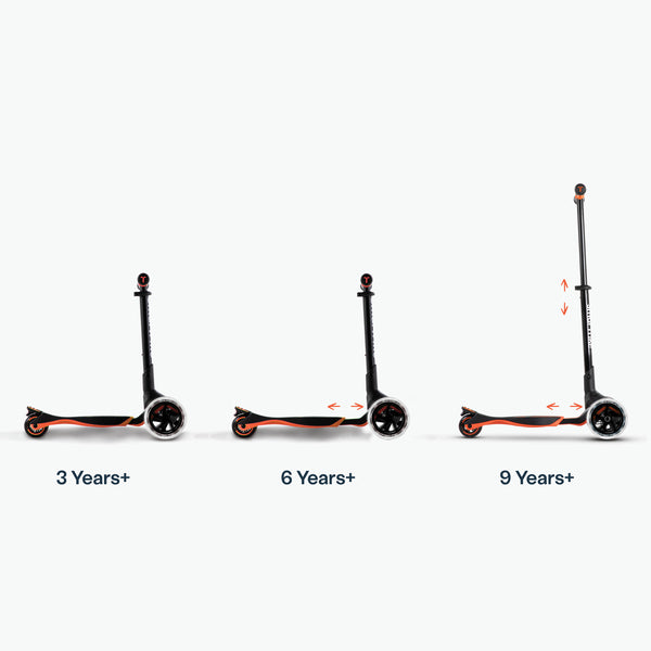 SmarTrike Xtend scooter Orange, imported from the UK