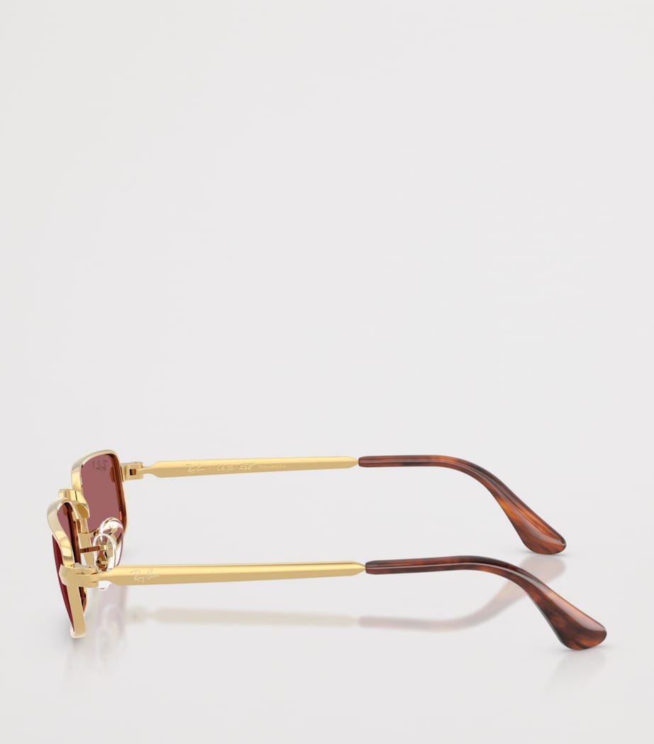 Lunettes de soleil Ray-Ban A$AP Rocky Pillow monture en métal, version Royaume-Uni