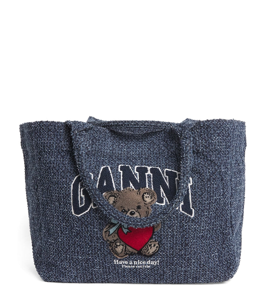 GANNI medium bear tote bag, UK version