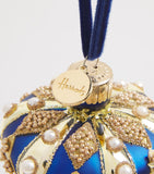 Harrods embellished crown tree decoration 8cm - British product